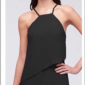 Black bridesmaid dress